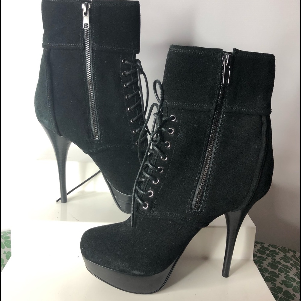 Baker Suede Stiletto Boots Brand New!!